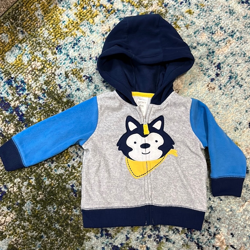 Carter’s Hoodie Jacket 🦝 6 Months